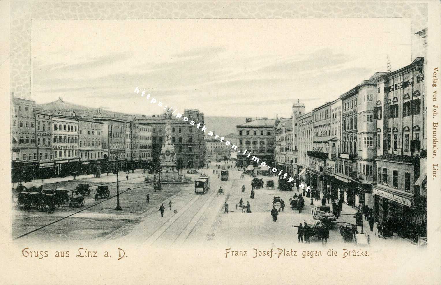 Linz Franz Joseph Platz 1901